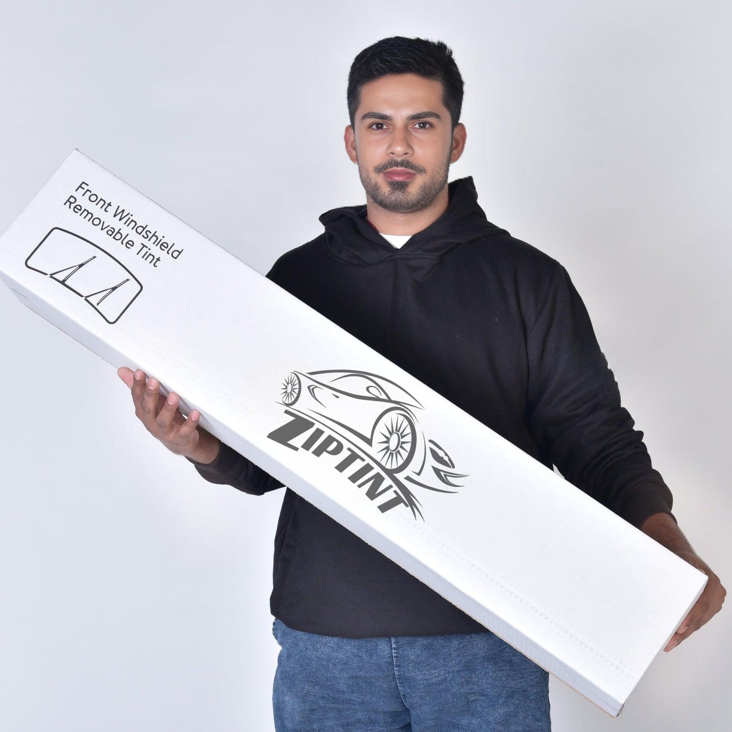 Ziptints™ Ceramic Custom Cut Tint – Front Windshield