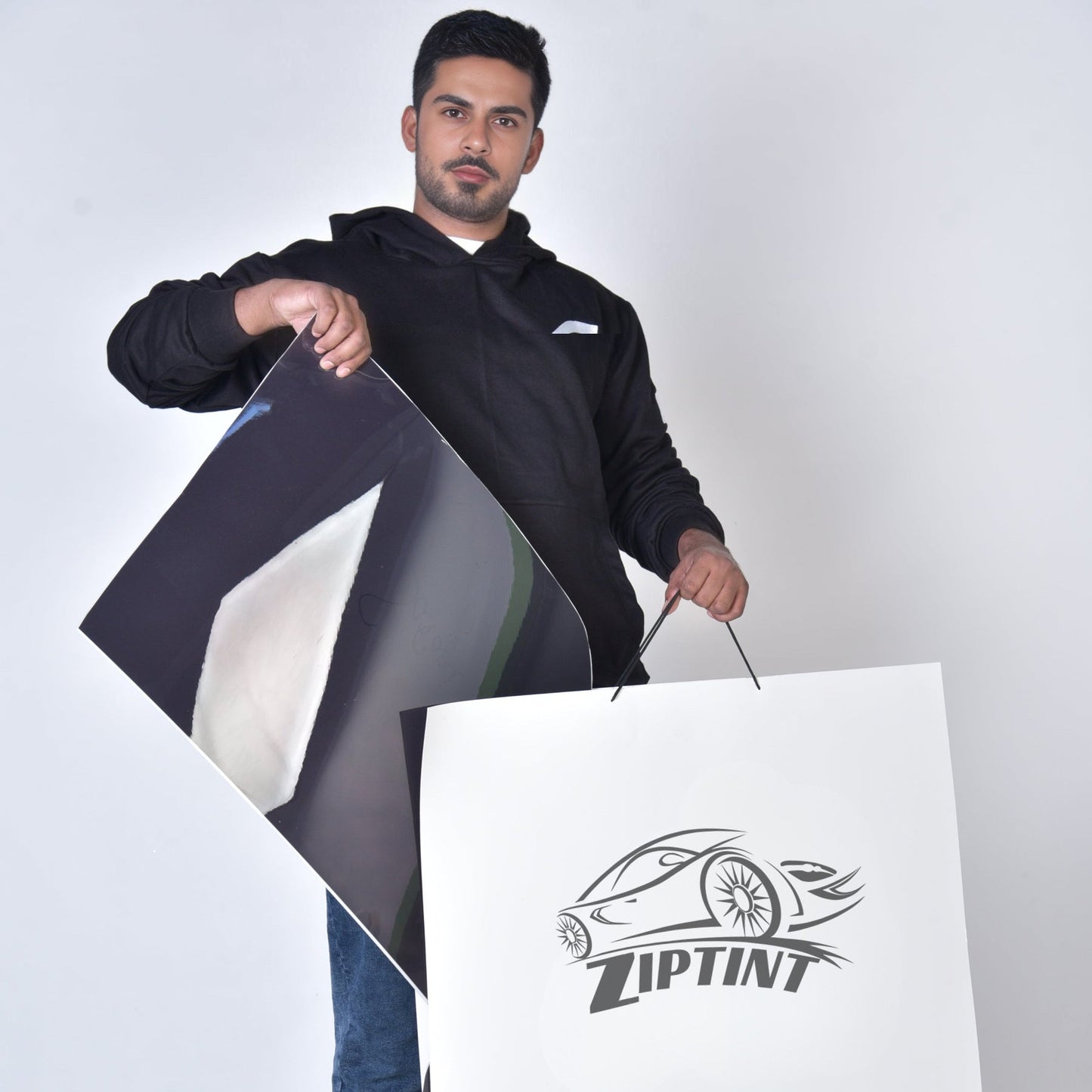 Ziptints™ Ceramic Custom Cut Tint – Front Windshield